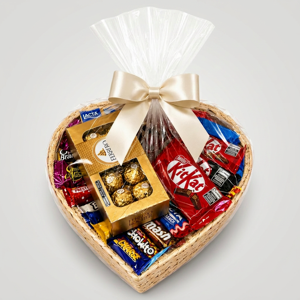 Cesta Amor Chocólatra - Dia Dos Namorados